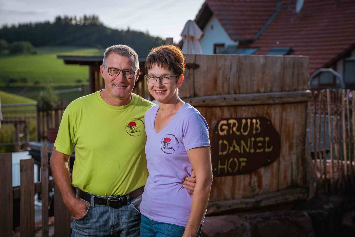 Christl und Martin Bühler, Gastgeber am Grub-Daniel-Hof